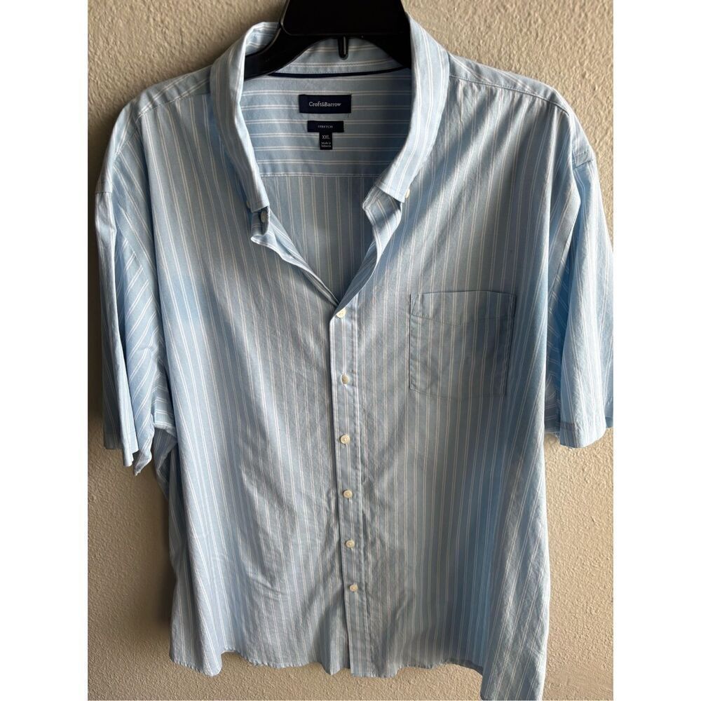 ❤️Croft & Barrow Men’s Short Sleeve Shirt
